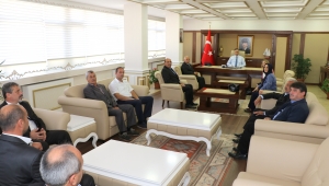 MHP İl Yönetiminden Vali Köksal Şakalar'a Ziyaret