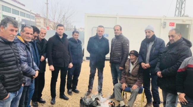 Zonguldak Belediye Başkanı Alan Elazığ’da Deprem Bölgesinde