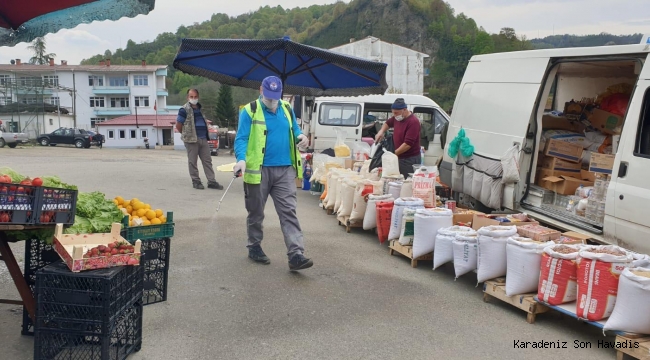 TRABZON BÜYÜKŞEHİR DEZENFEKSİYONDA HIZ KESMİYOR