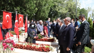 TBMM BAŞKANI MUSTAFA ŞENTOP, 15 TEMMUZ  ANMA PROGRAMINA KATILDI