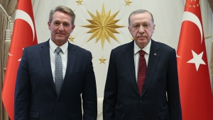 Cumhurbaşkanı Erdoğan, ABD'nin Ankara Büyükelçisi Jeffry Flake'i kabul etti