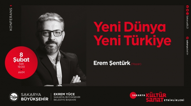 AKM’de Yeni Dünya Yeni Türkiye konuşulacak