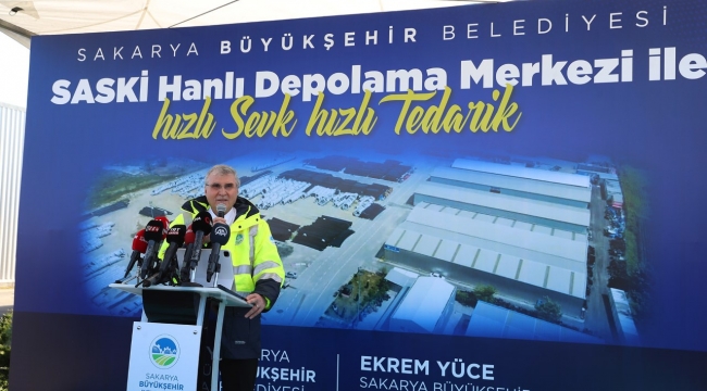 Büyükşehir gücüne güç katıyor: Yeni depo, arşiv binası ve 2 araç hizmete alındı