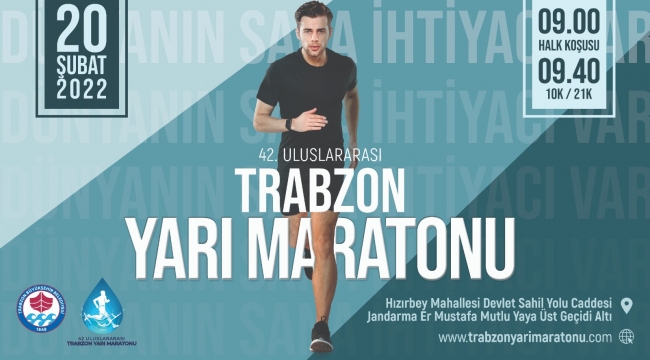 TRABZON YARI MARATONA HAZIRLANIYOR