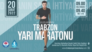 TRABZON YARI MARATONA HAZIRLANIYOR