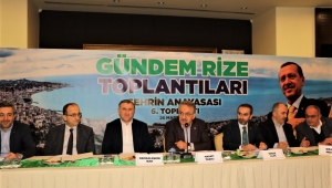 AK Parti 'Gündem Rize' toplantılarının 6.sı yapıldı