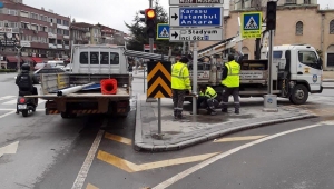 Büyükşehir güvenli bir ulaşım için 7/24 sahada