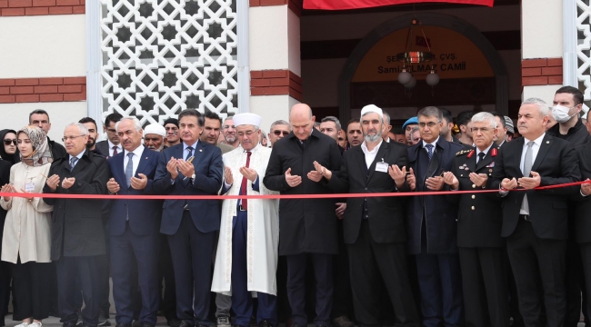 Bakan Soylu Karabük'te Cami Açılışına Katıldı