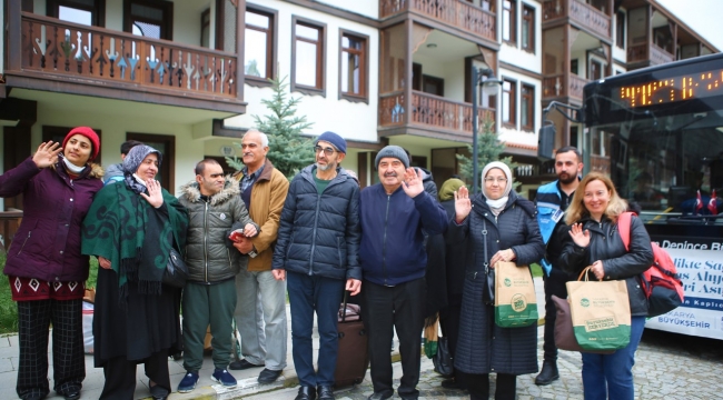 Büyükşehir ilk kafileleri uğurladı: Termal tatille huzur buluyorlar