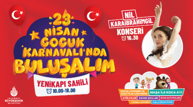 ÇOCUKLAR BU 23 NİSAN KARNAVALINI UNUTAMAYACAK