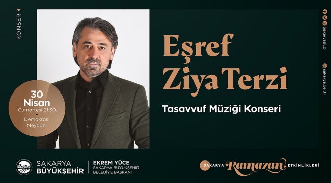 Eşref Ziya Terzi konseri ertelendi