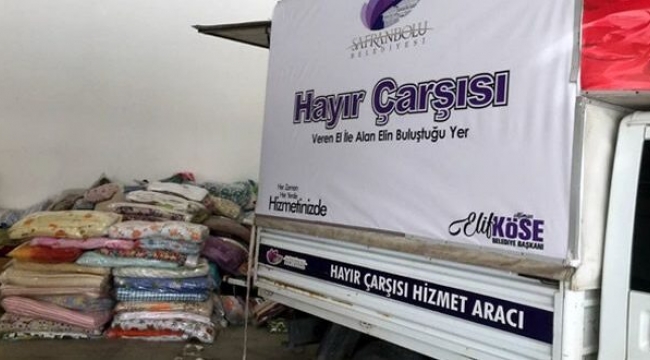 Hayır Çarşısında Ramazan Mesaisi