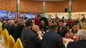 Rize Şube Başkanlığından iftar yemeği