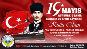 19 MAYIS ATATÜRK'Ü ANMA GENÇLİK VE SPOR BAYRAMI KUTLU OLSUN