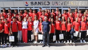 ADİL SANİ KONUKOĞLU SPOR LİSESİ ÖĞRENCİLERİ SANKO ÜNİVERSİTESİ'NDE