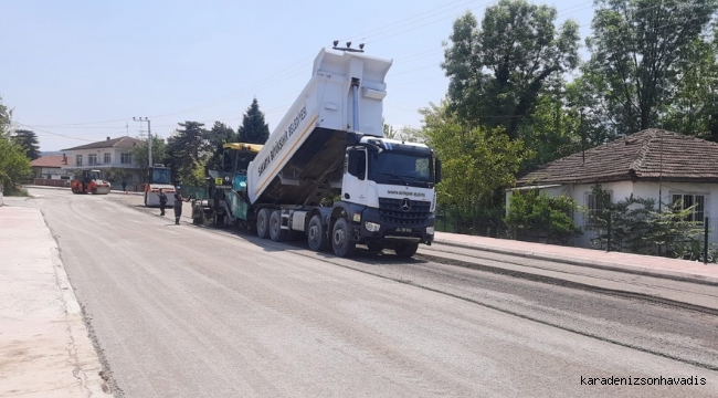 Akyazı Kuzuluk’ta örnek cadde