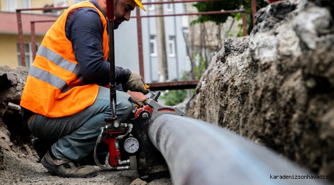 ALTYAPI HAMLESİ TAM GAZ SÜRÜYOR 