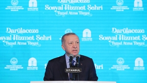 Cumhurbaşkanı Erdoğan, Darülaceze Sosyal Hizmet Şehri temel atma törenine katıldı