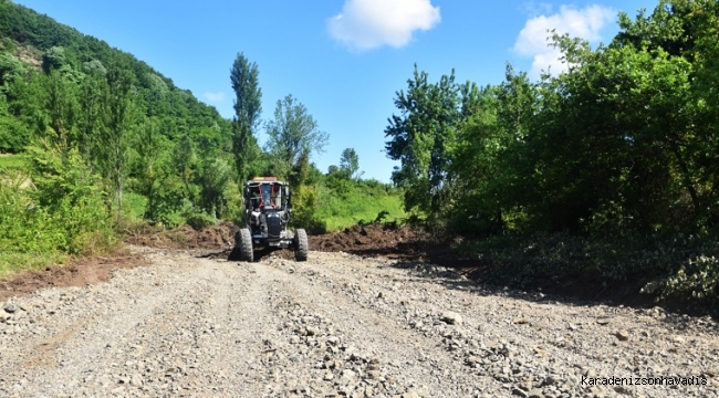 Kdz. Ereğli’de Yeni Yollar Açılmaya Devam Ediyor