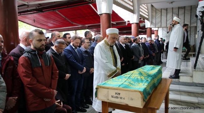  BELEDİYE MECLİS ÜYESİ HIZIR DİL, TÖREN VE DUALARLA EBEDİYETE UĞURLANDI