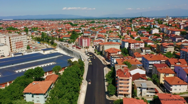 O güzergâh kaliteli ulaşım ağına kavuştu