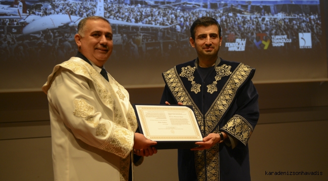 Selçuk Bayraktar'a Fahri Doktor Unvanı