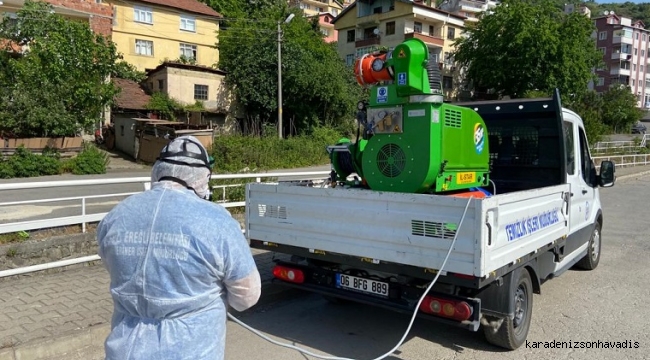 Kdz. Ereğli Belediyesi, Sivrisineklere Karşı İlaçlama Çalışmalarına Başladı