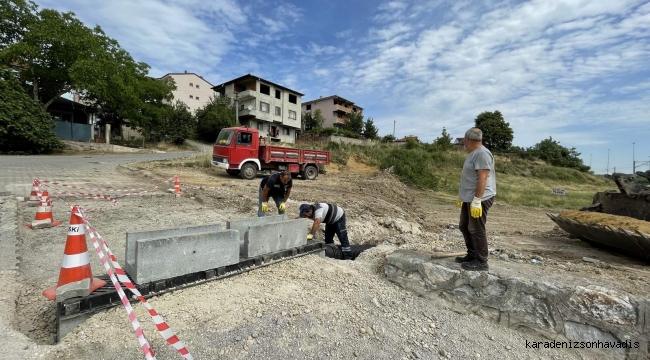 Arifiye Belediyesinden Yeni Yağmur Suyu Hattı..