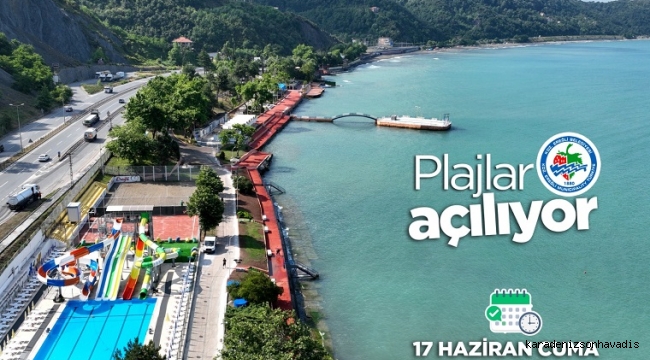 Belediye Plajı, Cuma Günü Açılıyor