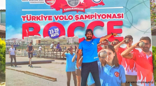 Bir başarı da Bocce branşında geldi