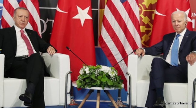 Cumhurbaşkanı Erdoğan, ABD Başkanı Biden ile görüştü