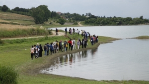 Doğa yürüyüşünün adresi Aslanlar Göleti oldu