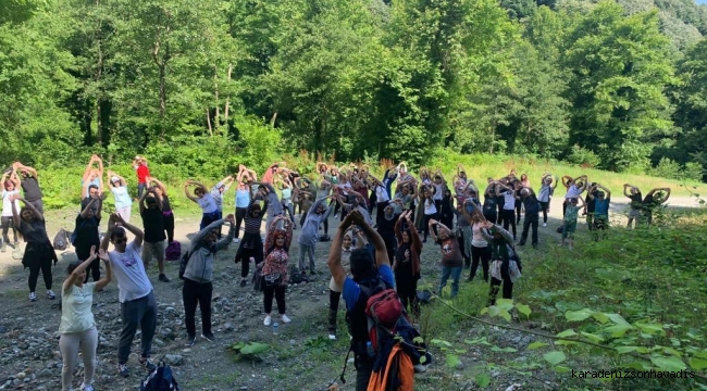 Doğaseverler Yanık Vadisi’nde buluştu