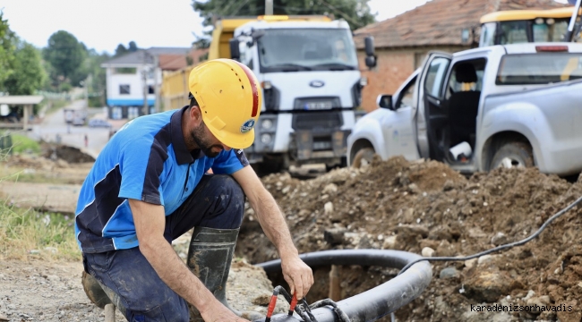 Karapürçek Çeşmebaşı’na 8 bin 500 metrelik yeni içmesuyu hattı