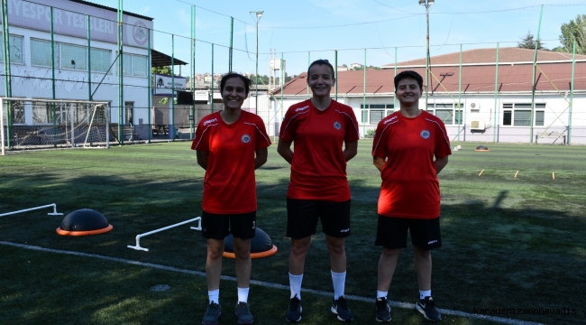 KDZ. EREĞLİ BELEDİYESPOR’LU 3 FUTBOLCU, KADIN FUTBOL MİLLİ TAKIM SEÇMELERİNDE 