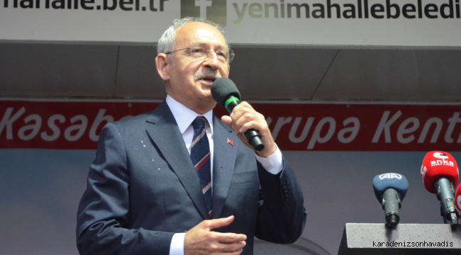 Kemal Kılıçdaroğlu, açılış töreninde konuştu