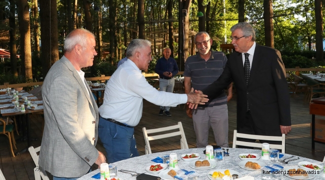 Başkan yerel ve ulusal basın temsilcileriyle buluştu