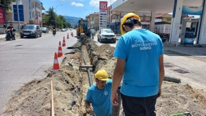 Geyve Konyalı Alibey Caddesi’nin içmesuyu altyapısı yenileniyor