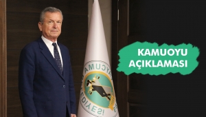 KAMUOYUNA AÇIKLAMA