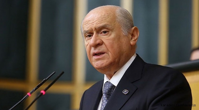 MHP GENEL BAŞKANI BAHÇELİ'NİN 