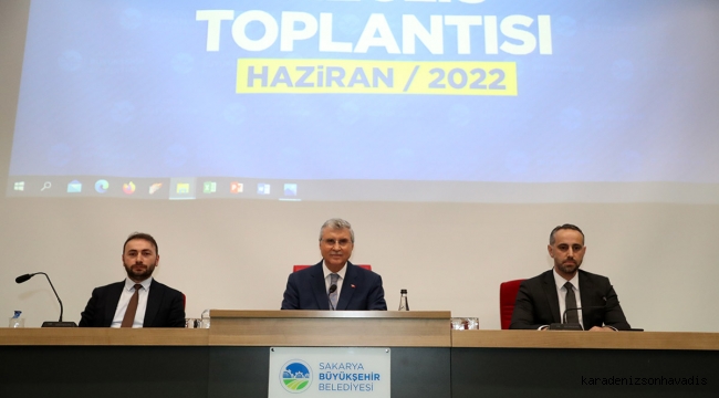 Sakarya Büyükşehir Temmuz meclisi toplanıyor