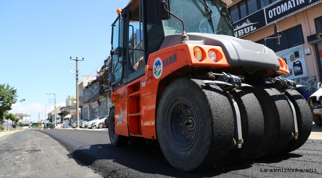 Sanayi esnafı haftaya yenilenen yol ile başlayacak