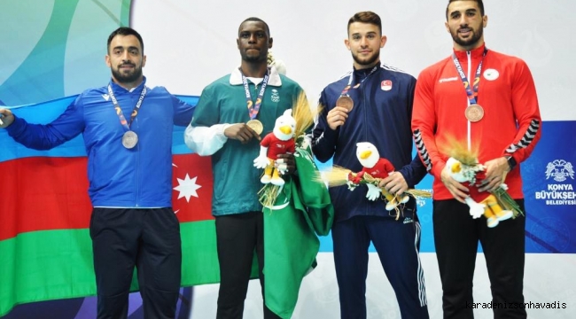 Büyükşehir’in sporcusundan bronz madalya