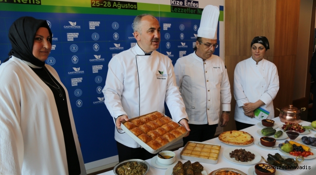 RİZE’DE GASTRONOMİ GÜNLERİ BAŞLIYOR