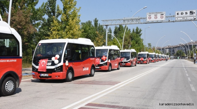 ULAŞIM SAATLERİNE DÜZCE GÜNLERİ AYARI