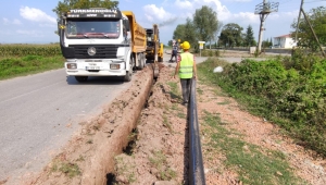 4 bin 500 metrelik yeni hat ile 5 mahallenin içmesuyu sorunu çözüme kavuşuyor