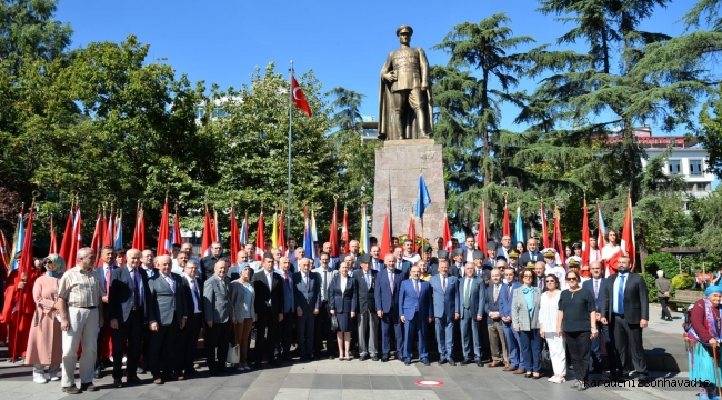 ATATÜRK'ÜN TRABZON'A İLK GELİŞİ TÖRENLE KUTLANDI