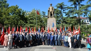 ATATÜRK'ÜN TRABZON'A İLK GELİŞİ TÖRENLE KUTLANDI