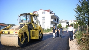 KARTEPE’DE 550 TON ASFALT SERİLDİ