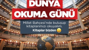 Kitapseverler Millet Bahçesi’nde bulaşacak